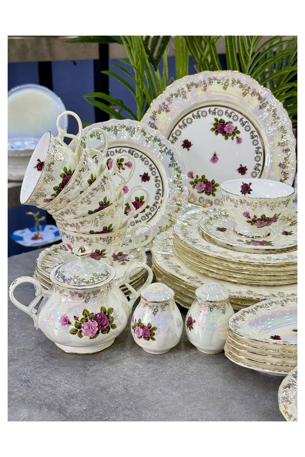 Adel Bone China Porselen 49 parça
